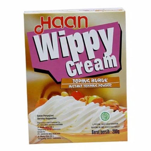 

HAAN WIPPY INSTANT POWDER 200GR