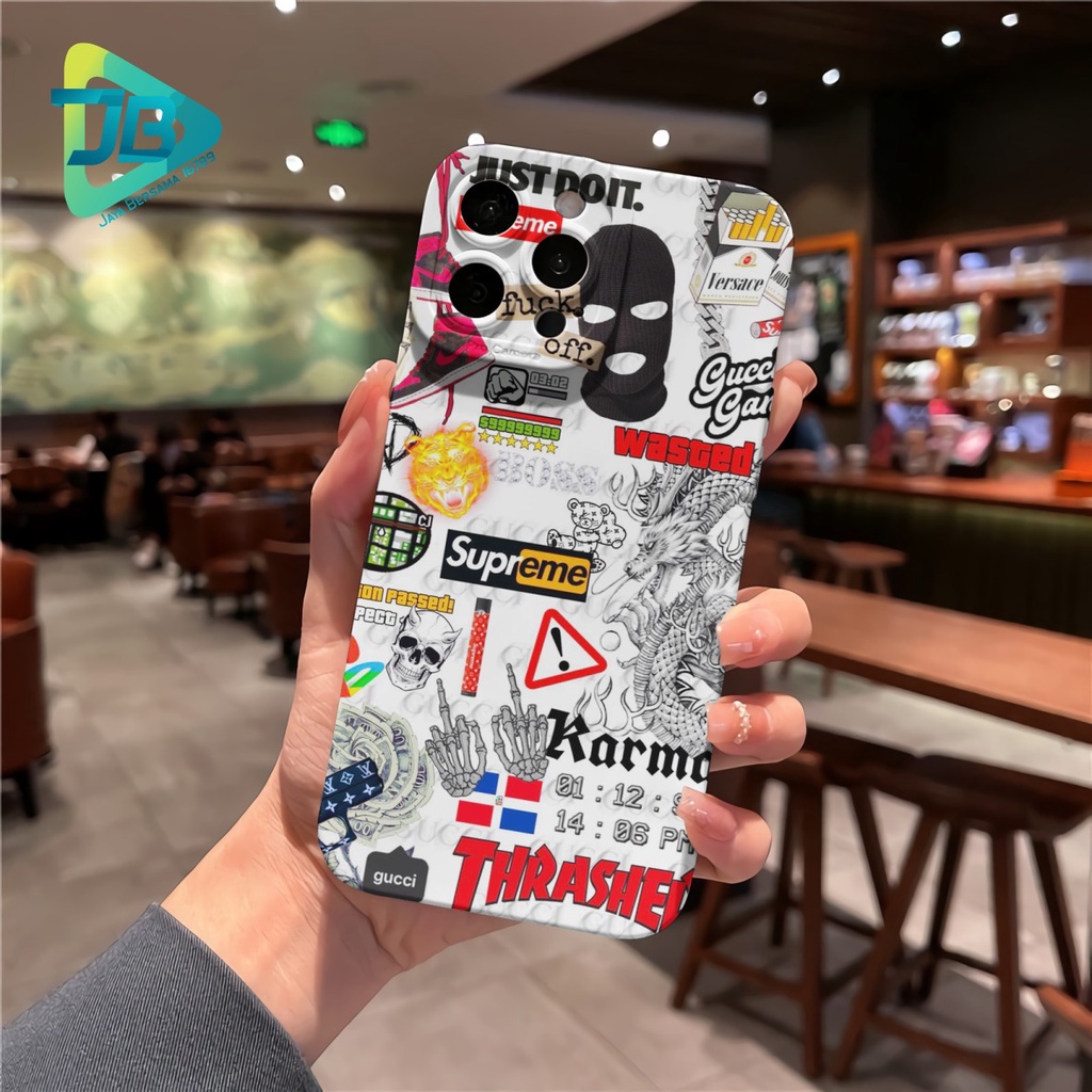 CUSTOM CASE SOFTCASE SILIKON PROCAMERA STIKER CUSTOM OPPO REALME VIVO XIAOMI SAMSUNG INFINIX IPHONE FOR ALL TYPE JB6237