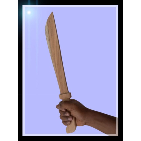 golok/pedang kayu jati IPSI