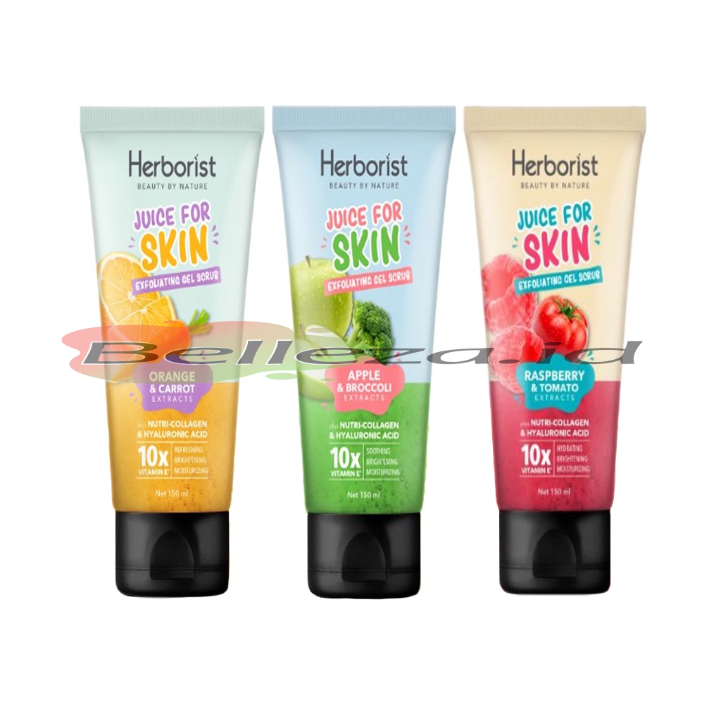 Herborist Juice For Skin Exfoliating Gel Scrub 150ml