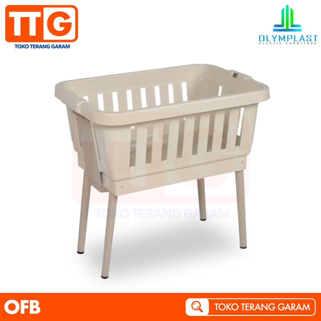 Jual OLYMPLAST FOLDING BOX PLASTIC KERANJANG LAUNDRY BOX OFB Shopee