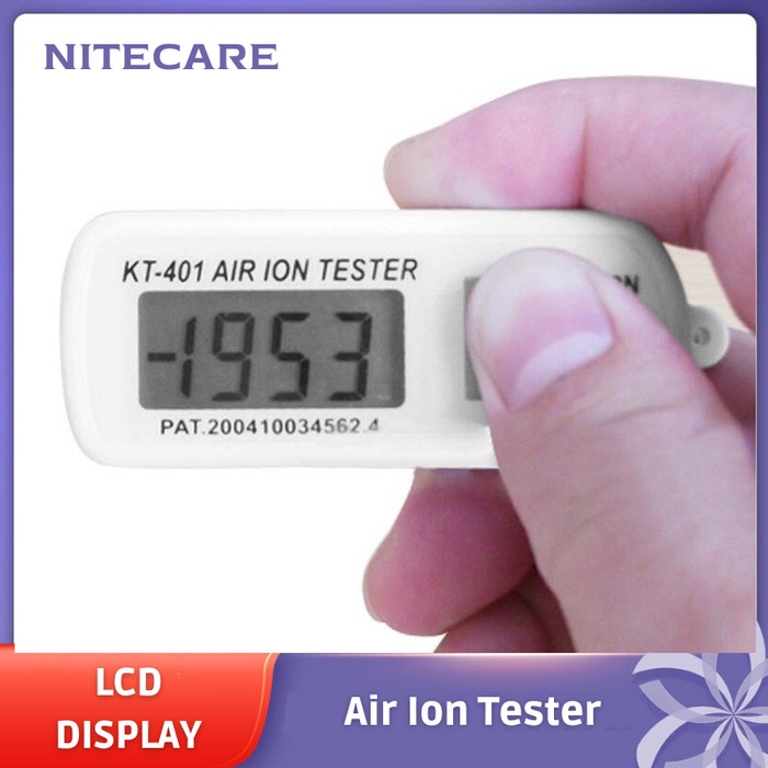 Air Aeroanion Tester Alat Ukur Pengukur Ion Negatif Ruangan Mobil