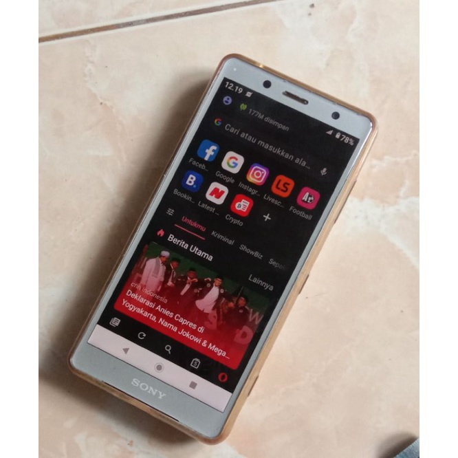 Sony XZ2 Compact terdaftar kemenperin