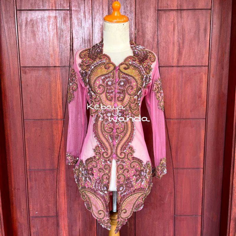 Kebaya Atasan Full Payet Besan / Kebaya Among / Kebaya Pagar Ayu / Kebaya Orang Tua