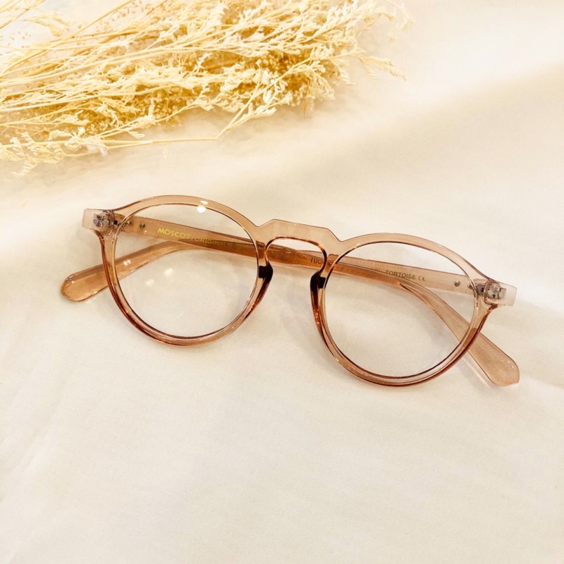 Frame Tortoise Baby pink