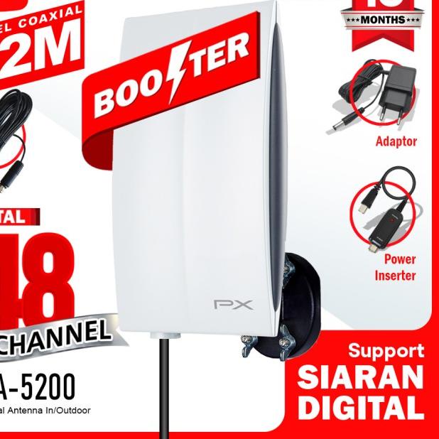 Antena TV digital indoor outdoor PX DA-5200