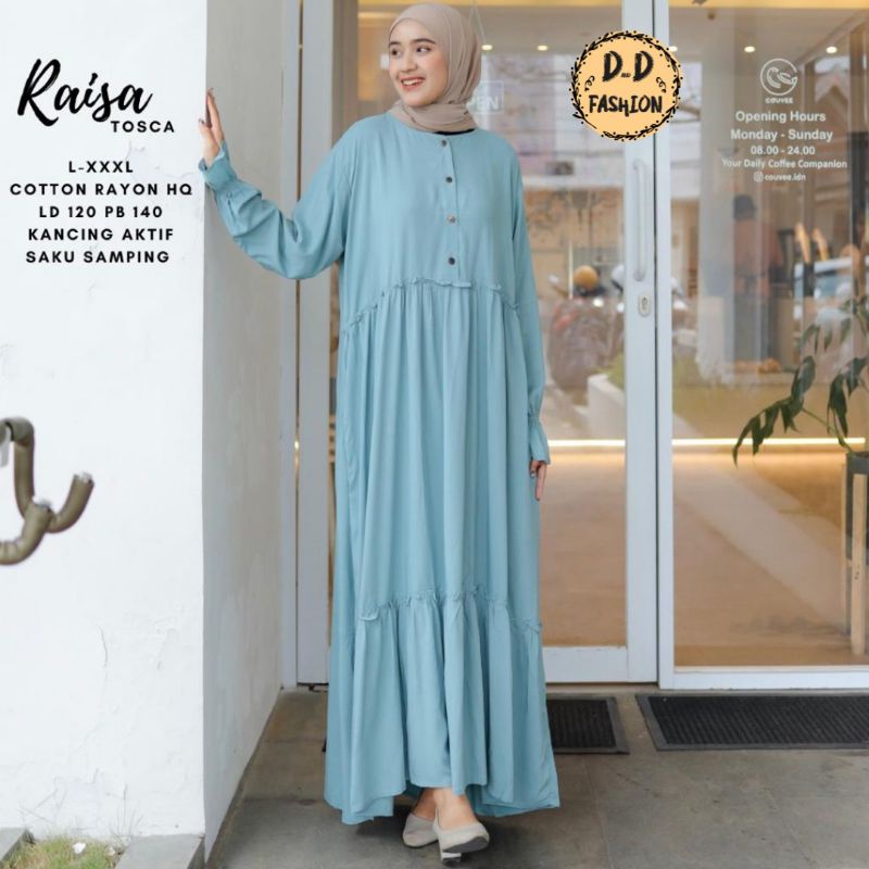 RAISA  MAXY JUMBO LD 120 cm DRES TERBARU BY DnD