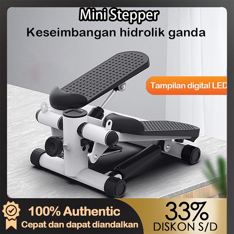 Mini Stepper - Alat Fitness Olahraga - Air Climbing Stepper Treadmill Stepper