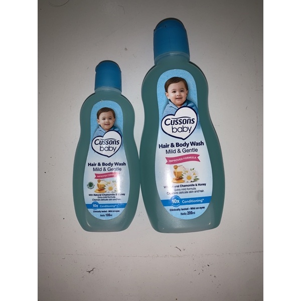cussons baby hair & body wash