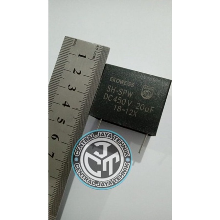 CAPASITOR DC 20UF - 450V MURAH ORIGINAL