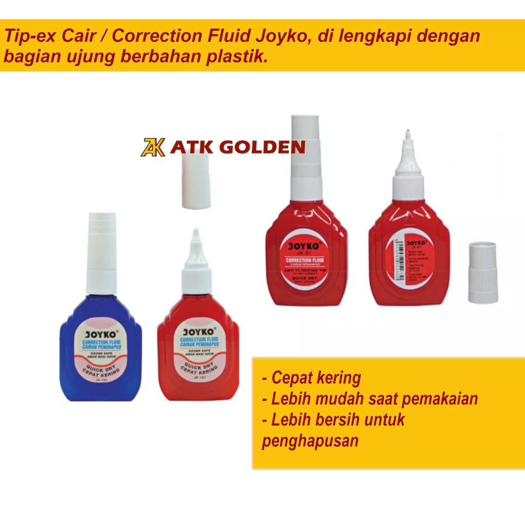 

Tip ex Cair Joyko