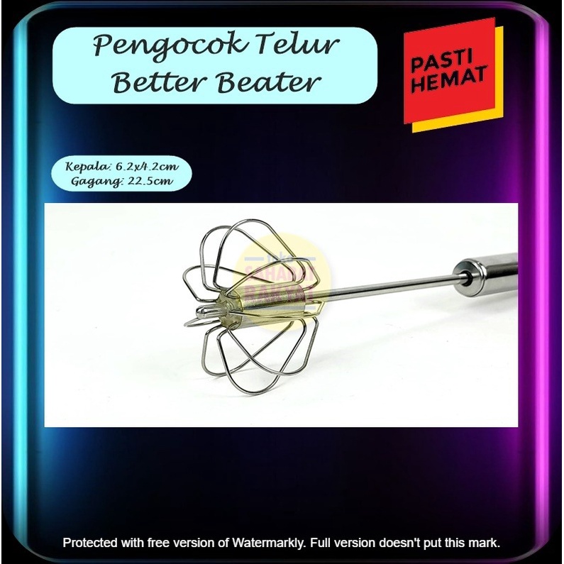 Pengocok Telur Better Beater Stainless