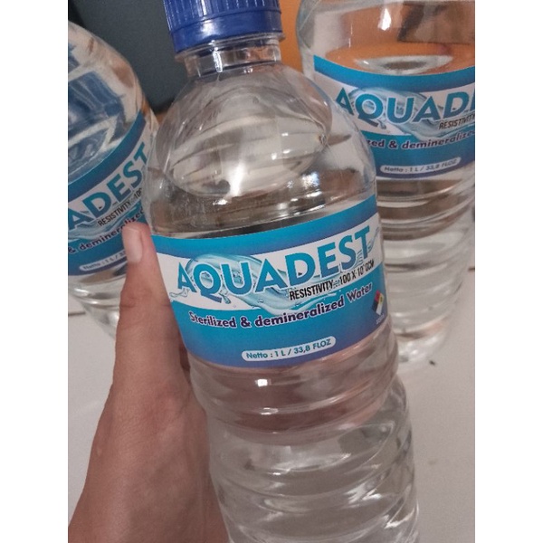 Premium Aquades 1000ml 1 Liter Aquadest