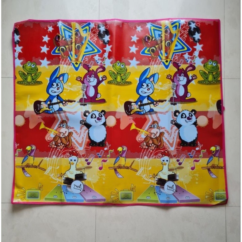 Karpet Spons/ Karpet Gulung/ Tikar Karakter Motif