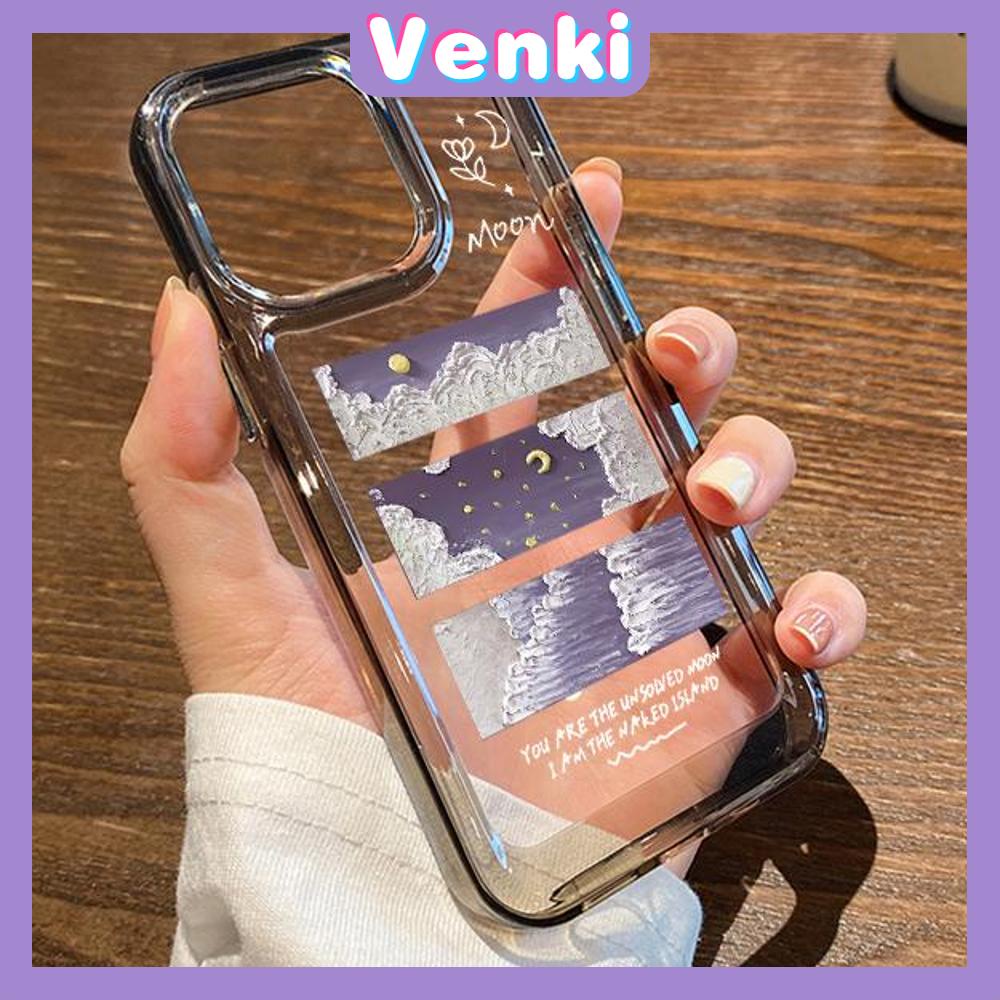 iPhone Case HD Acrylic High Quality Hard Case Metal Button Protection Camera Shockproof Painting Moon Compatible For iPhone 14 Pro Max 13 Pro Max 12 Pro Max 11 Pro Max xr xs max