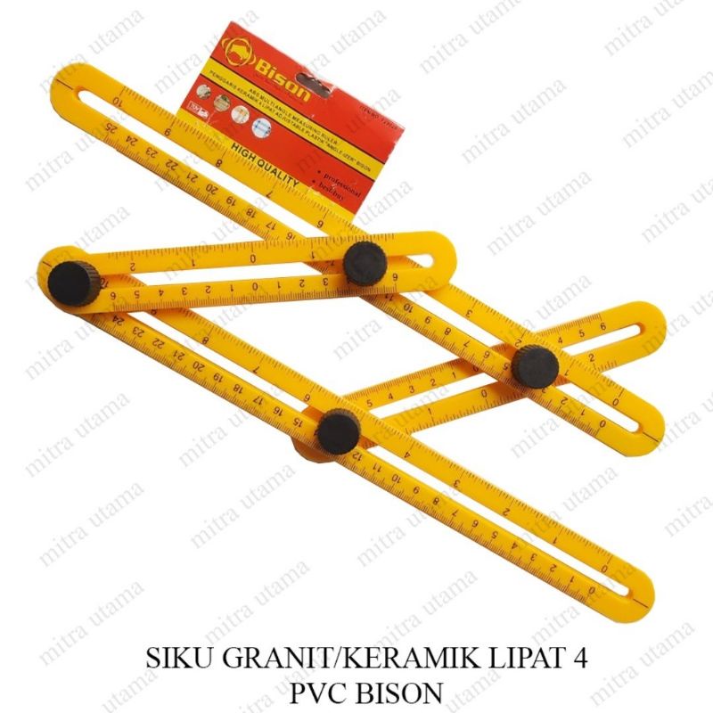 Penggaris Keramik - Granit / Siku Granit - Keramik Lipat 4