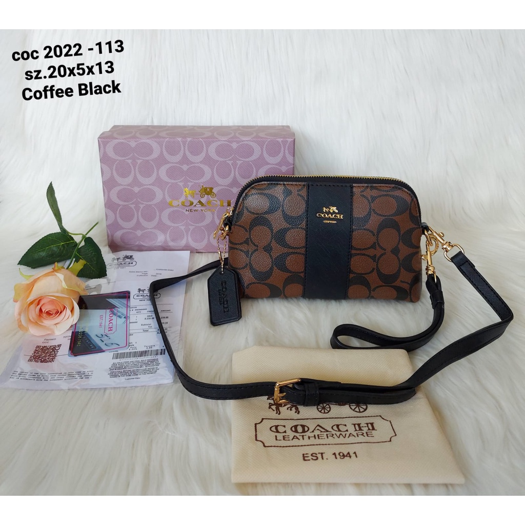 Handbag -Tas selempang Resleting 1 import Semipremium