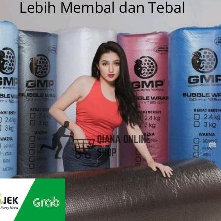 

PROMO!!! Bubble Wrap Roll Pack/buble WRAP BIRU plastik WRAPING BESAR - Putih Bening
