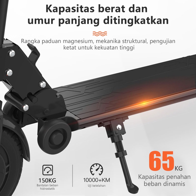 Scooter Listrik Dewasa Electric Scoter Aluminium Alloy Liapt Otopet Scooter Adult  Skuter Murah Garansi 1 Tahun