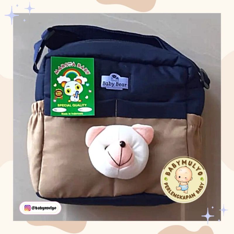 Tas Bayi Boneka Beruang Kecil Termurah // Tas Baby Kecil // Tas Perlengkapan Bayi