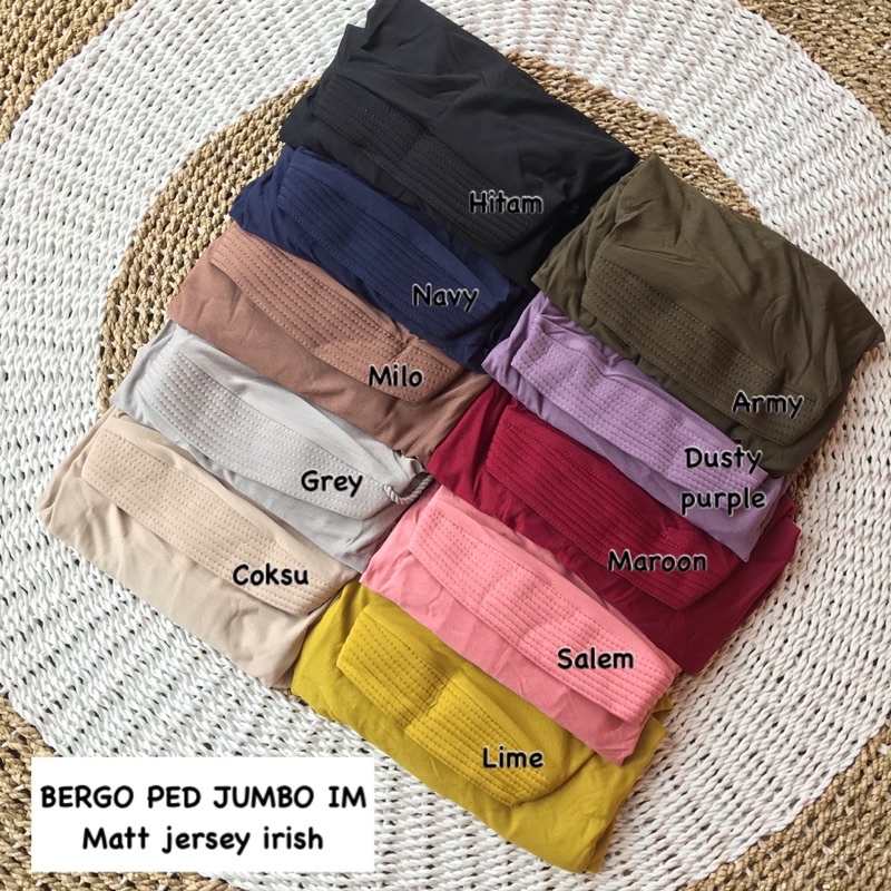 BERGO PED JUMBO IM JERSEY IRISH