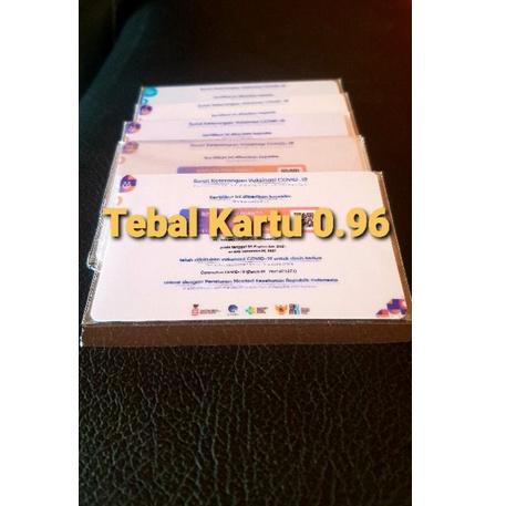 

つ Kertas PVC Tebal 0.96 mm Sudah Plong (Free Kardus) ₩