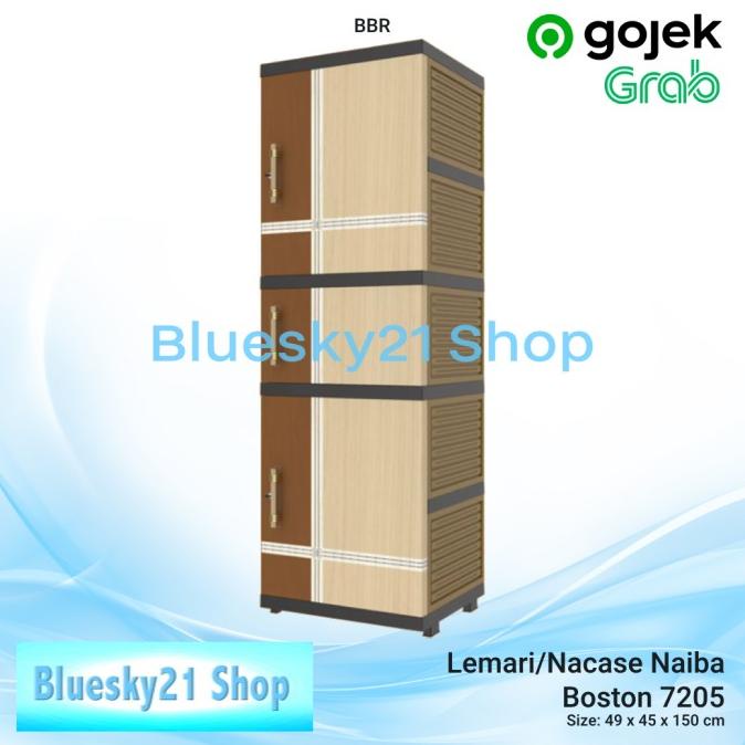 

LEMARI PLASTIK NAIBA MINI / NEW NACASE MURAH BOSTON 7205 - BBL BBR BWH stock ready