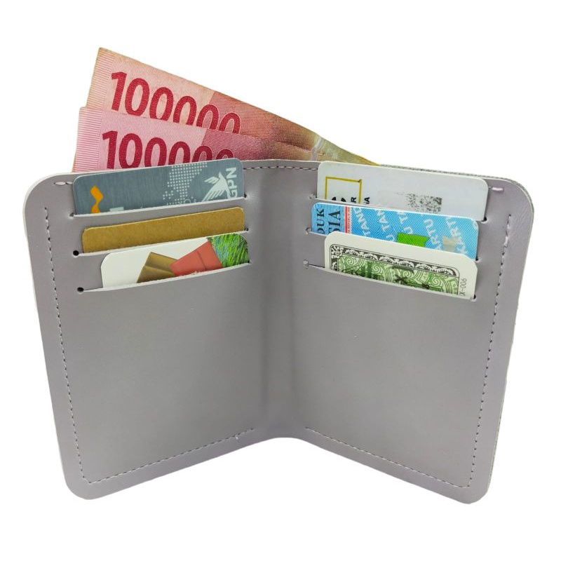 CARD HOLDER Dompet lipat wanita mini dompet tipis mini wanita import