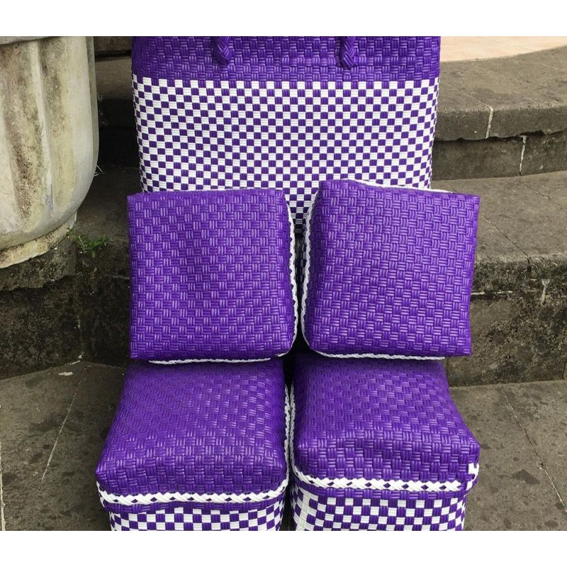 Tas keben jali isian 2 dan 4 Motif UNGU