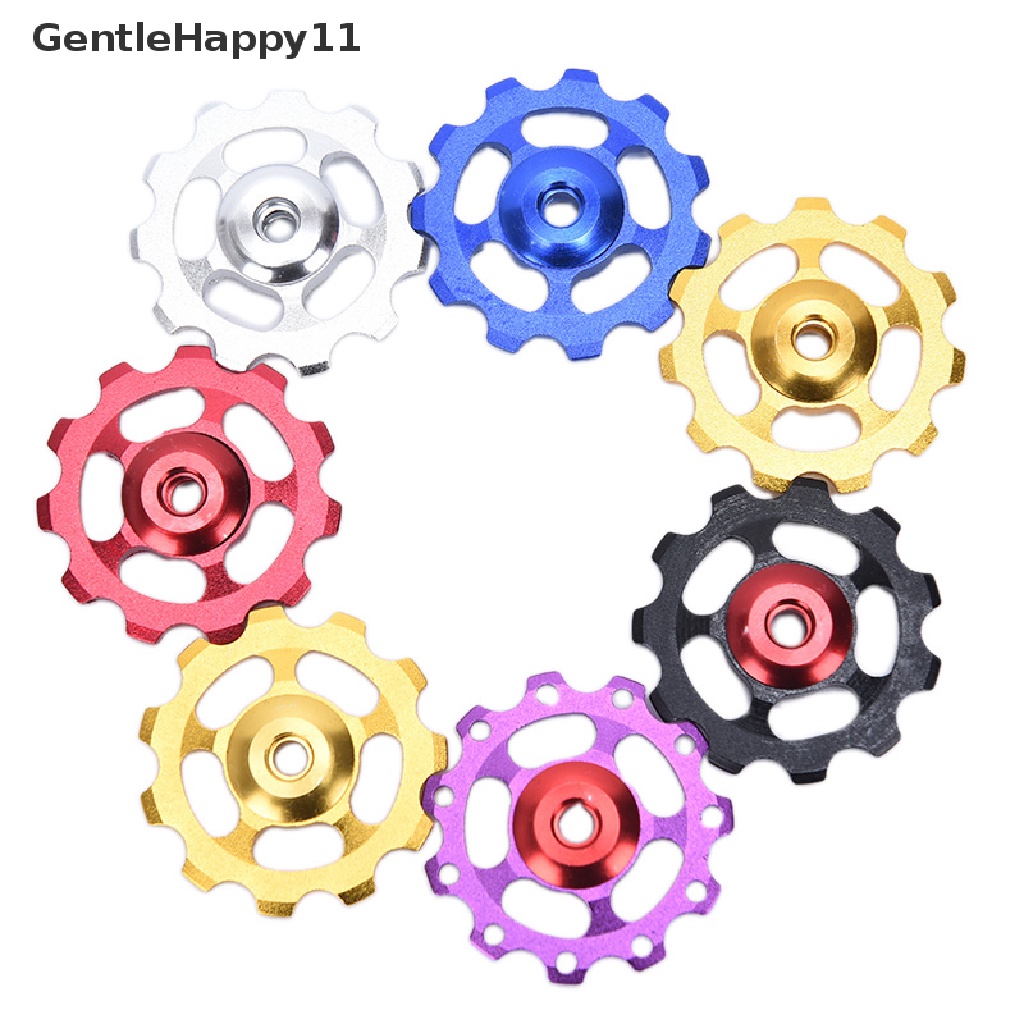 Gentlehappy 1Pc Ultralight Aluminium Alloy Sepeda Bantalan Jockey Wheel Katrol Derailleur Belakang id