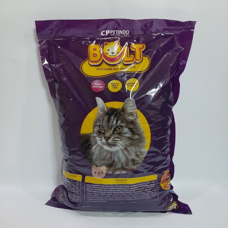 bolt cat tuna 1kg bentuk ikan repack