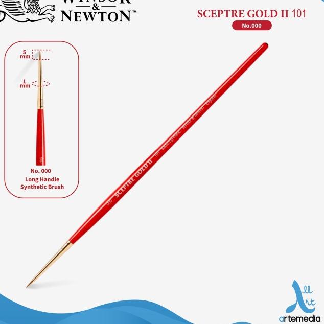 

Winsor&Newton Sceptre Round 101 Series Brush - No. 000