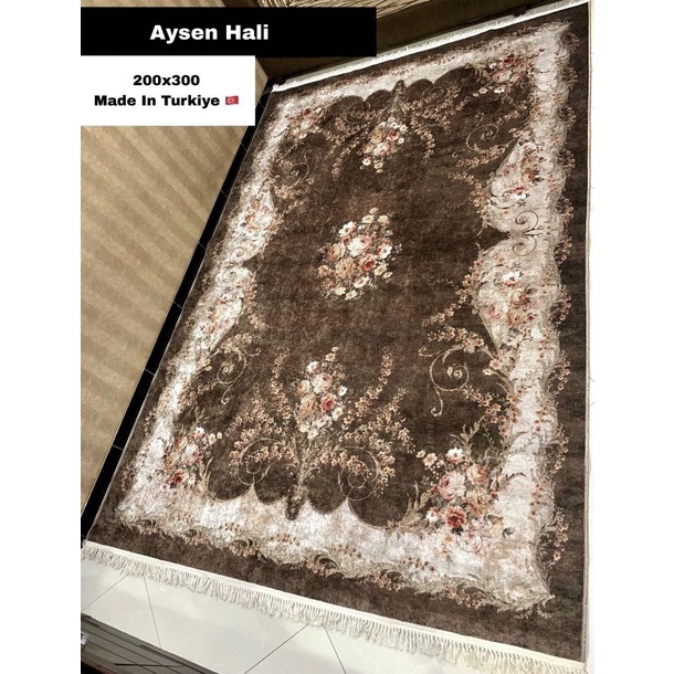Karpet Turki Classic Modern ukuran Besar 200x300cm 🇹🇷