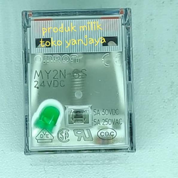 Relay MY2N-GS 24VDC OMRON/relay omron MY2N-GS 24VDC