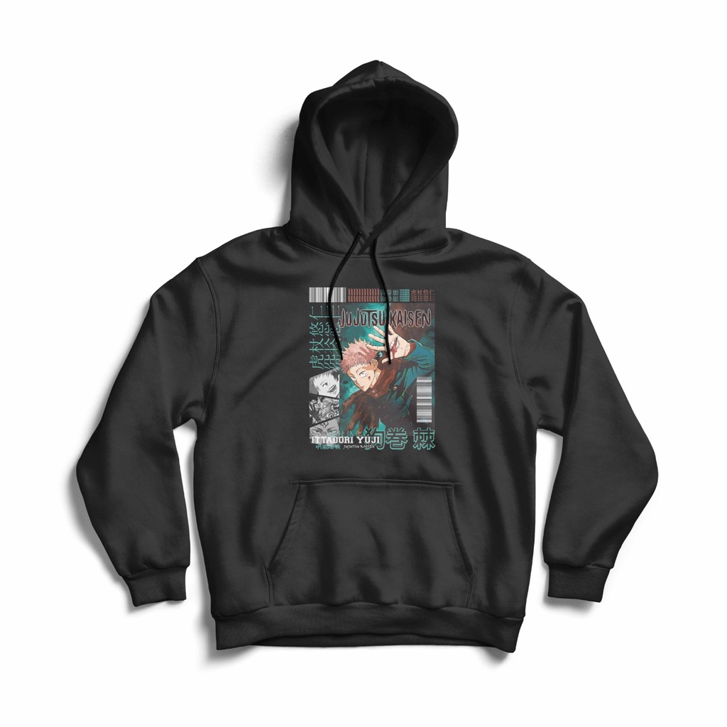 HOODIE GOJOU SATORU JUJUTSU KAISEN ITADORI YUUJI ANIME MANGA SWEATER