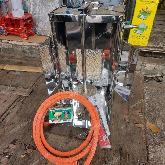 burner kebab 2 kg daging/ mesin kebab 2 kg/pemanggang daging kebab