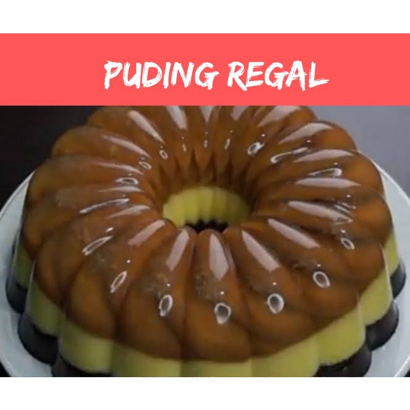 

Puding Regal 3 Lapis dengan Fla