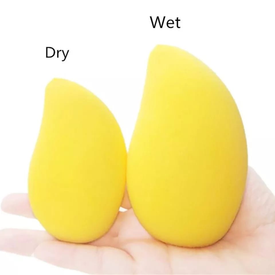 Shape Spon Mangga | Spon Buah | Spons Sponge Beauty Blender Puff Foundation Spon Mango -1 Pcs F508