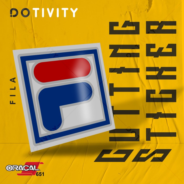 

Cutting Sticker FILA V3 2 Colors