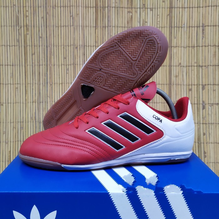 Sepatu Futsal Adidas Copa Komponen Ori - merah putih, 42