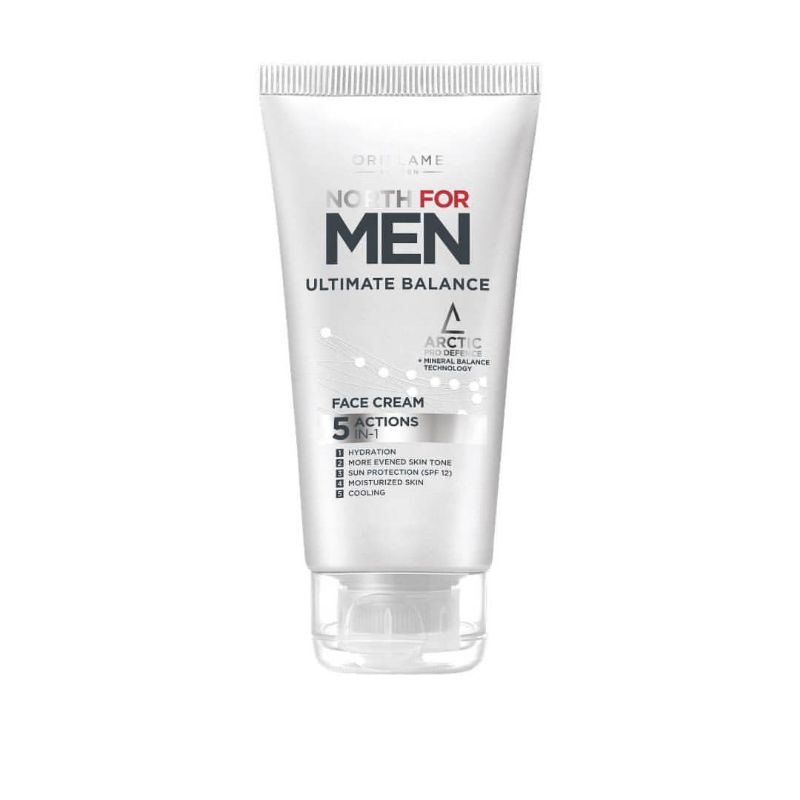 North For Men Fairness Face Cream SPF18//North For Men Ultimate Balance Face Cream