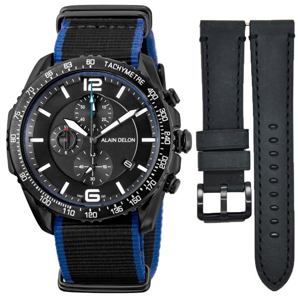 Jam Tangan Pria ORIGINAL Alain Delon AD393-1735LE