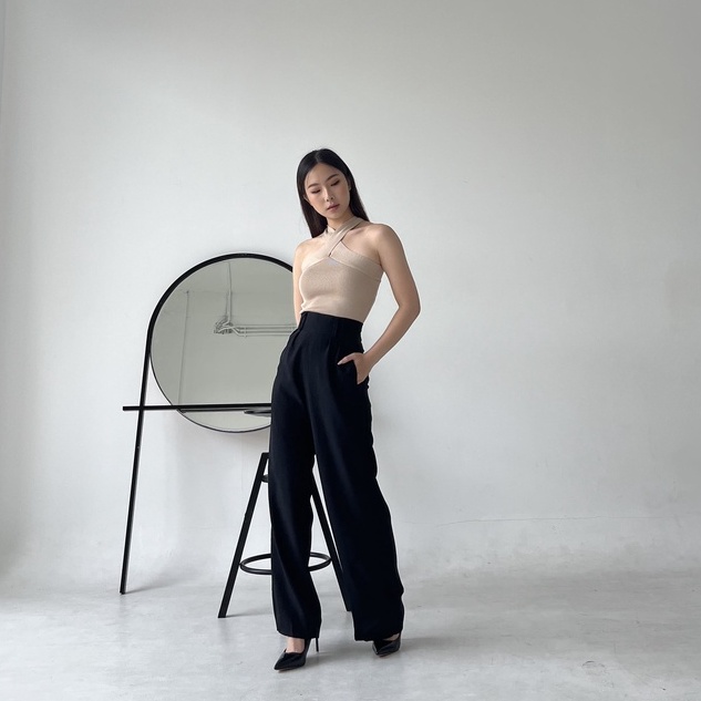 Gillian Highwaist Pants / Highwaist Pants Wanita