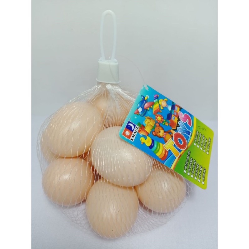 

Telur Ayam Kampung Plastik isi 12 pcs