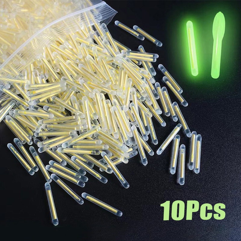 10 Pcs / lot Stik Lampu Fluorescent Bentuk Bohlam Untuk Memancing