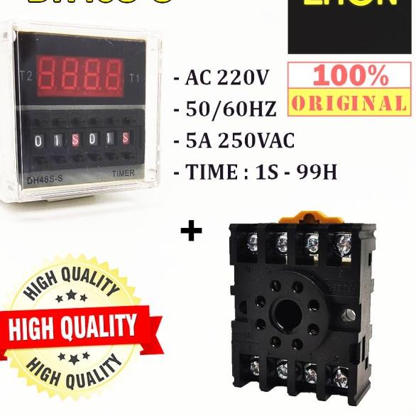 DIGITAL TIMER RELAY DH48S-S
