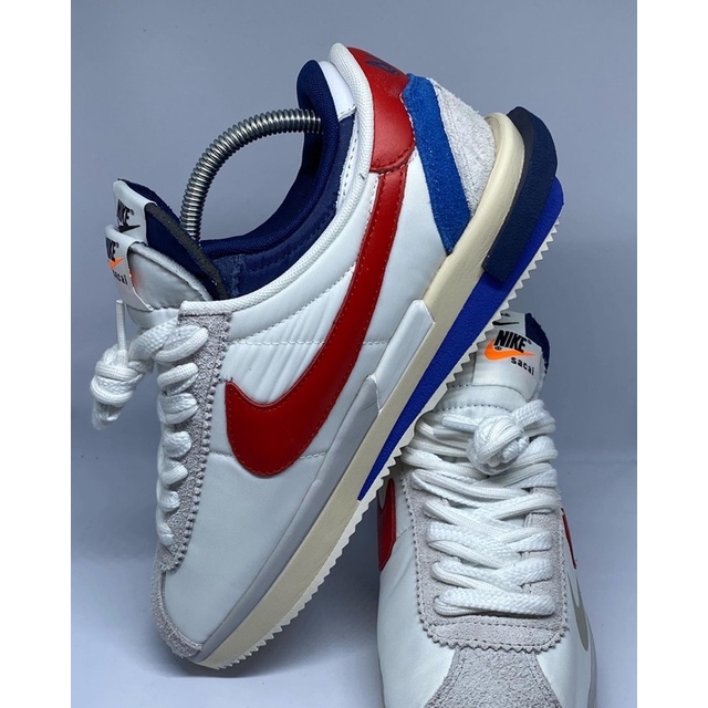 Nike sacai cortes 4.0 university red blue
