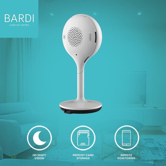 [2 PCS] BARDI Smart Indoor STC IP Camera CCTV Wi-Fi IoT Home Automation - bisa Pantau jarak jauh