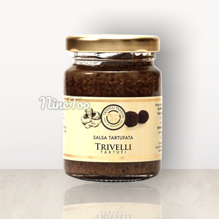 

Black Truffle Sauce Salsa Tartufata Cream Saus Jamur Truffle Pasta - 90gr