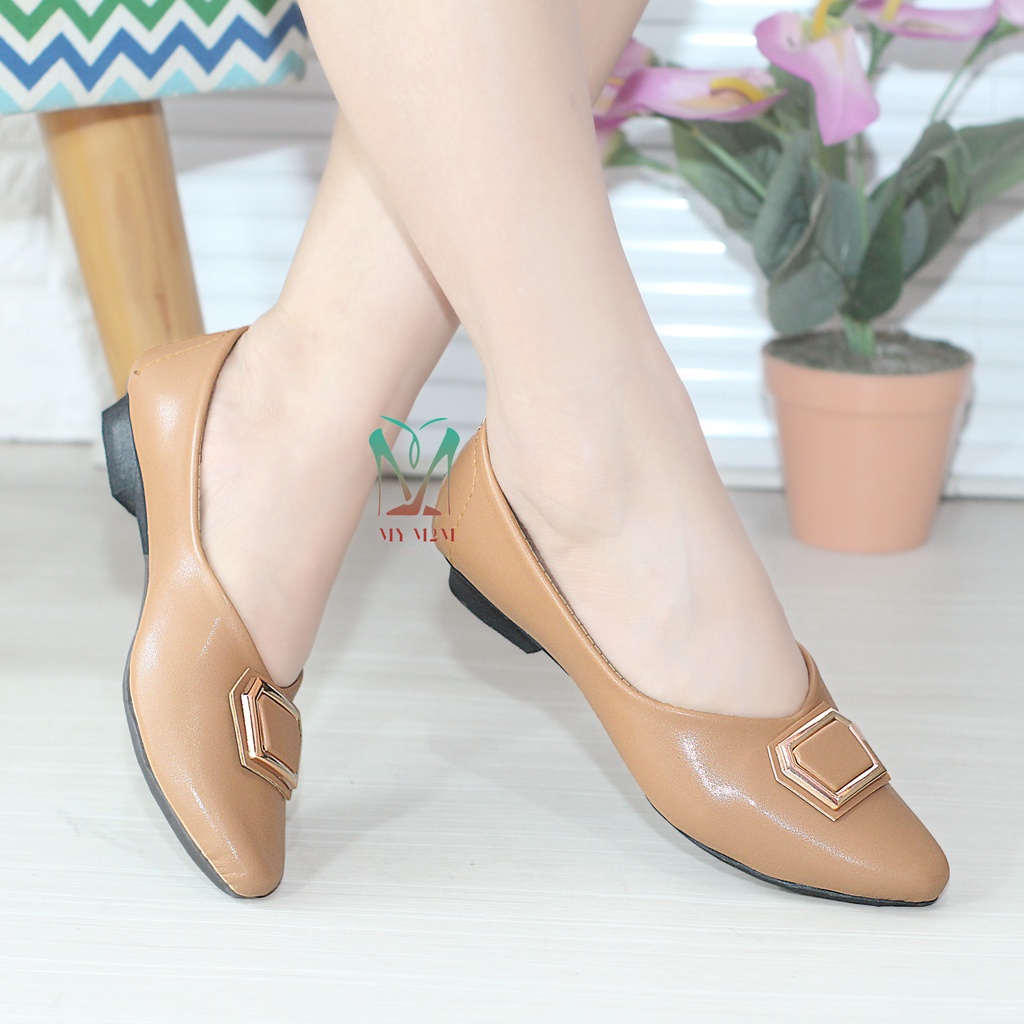 Mym2m Sepatu Flat Shoes Balet Kasual Wanita Terbaru Dilani